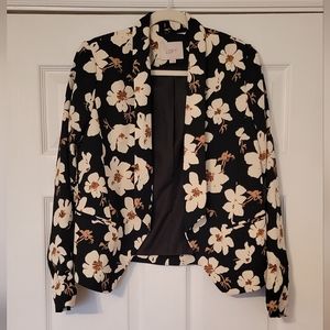 Loft floral blazer small like new